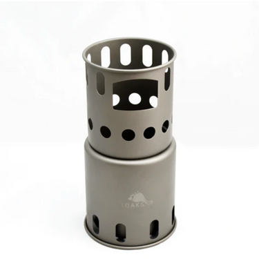 TOAKS Titanium Backpacking Wood Burning Stove (Small)